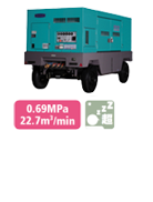 超低騒音型標準タイプコンプレッサ DIS-800ESS